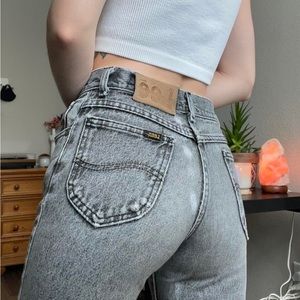 Lee Darkwash Faded Jeans